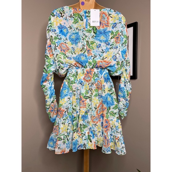 Anthropologie MISA Floral Mini Dress - Picture 9 of 9